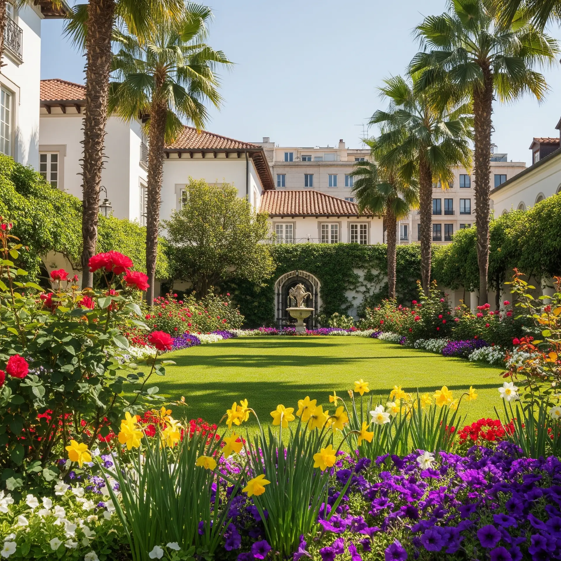 العشب الطبيعي أم الصناعي في دبي