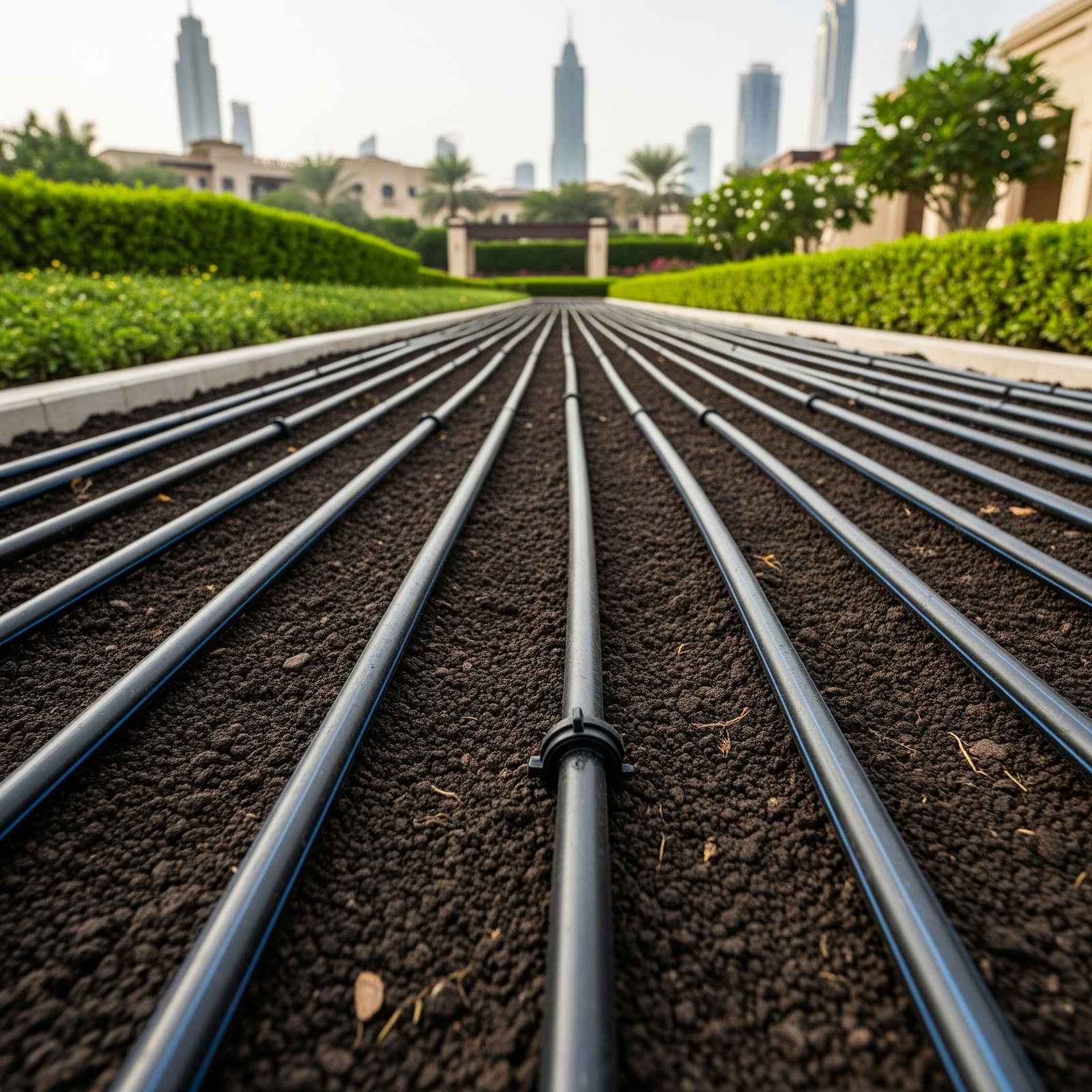 تركيب شبكات الري في دبي