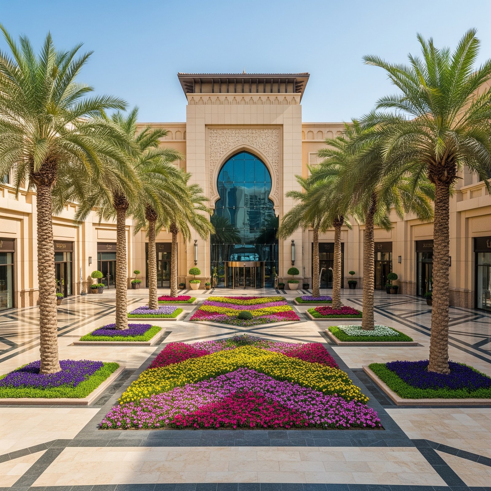 تنسيق حدائق تجارية دبي